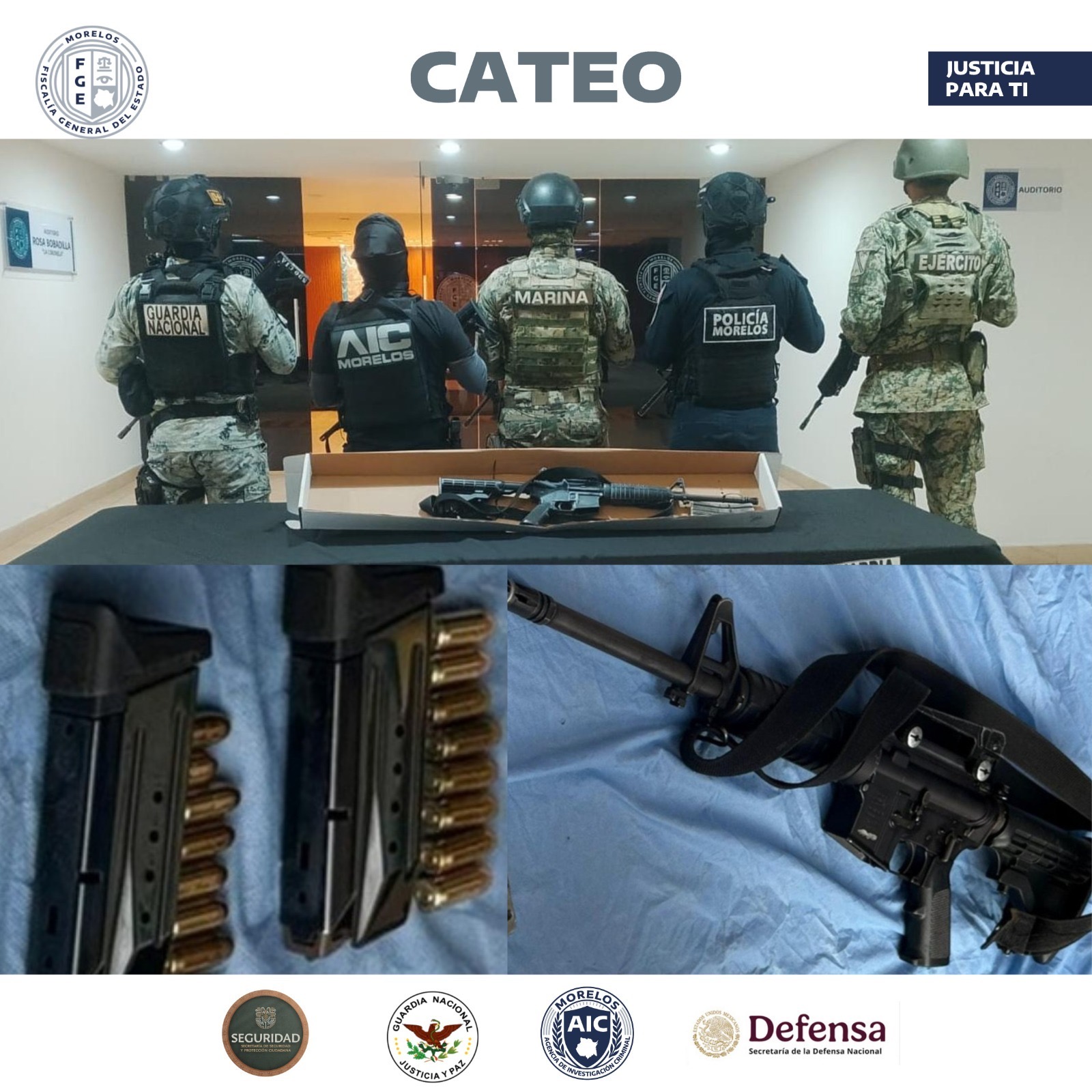 AIC CATEA UN INMUEBLE EN TEMIXCO, PRESUNTAMENTE VINCULADO CON UN HECHO DELICTIVO