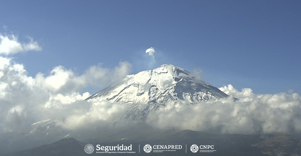 REPORTE MONITOREO DEL VOLCÁN POPOCATÉPETL