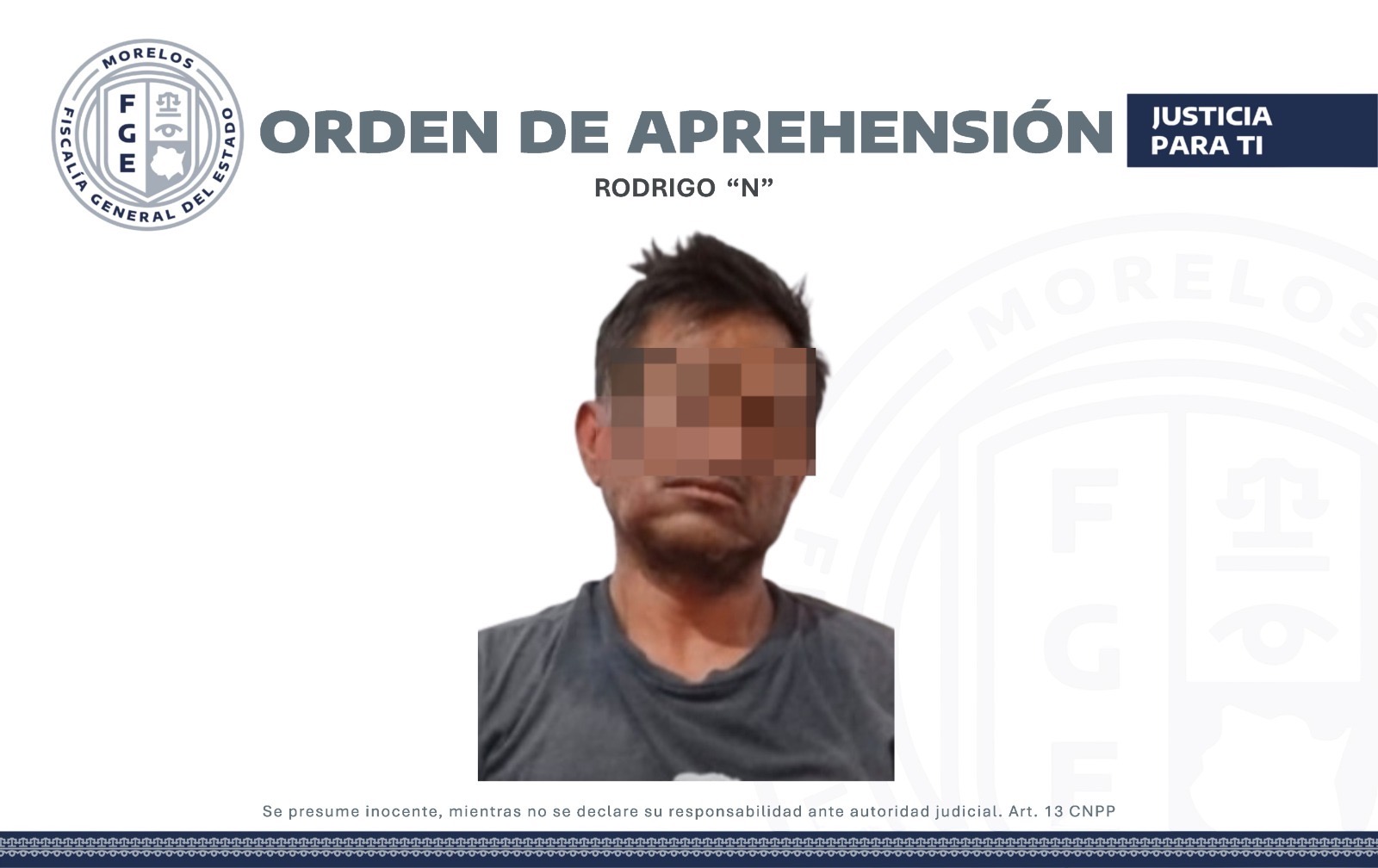 AIC APREHENDE EN PUENTE DE IXTLA A UN MASCULINO POR VIOLACIÓN