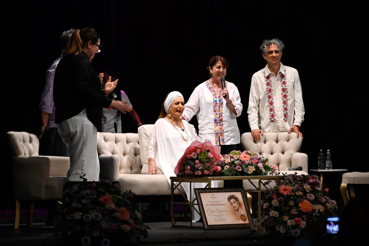 RECONOCE GOBIERNO DE MORELOS TRAYECTORIA ARTÍSTICA DE ELSA AGUIRRE