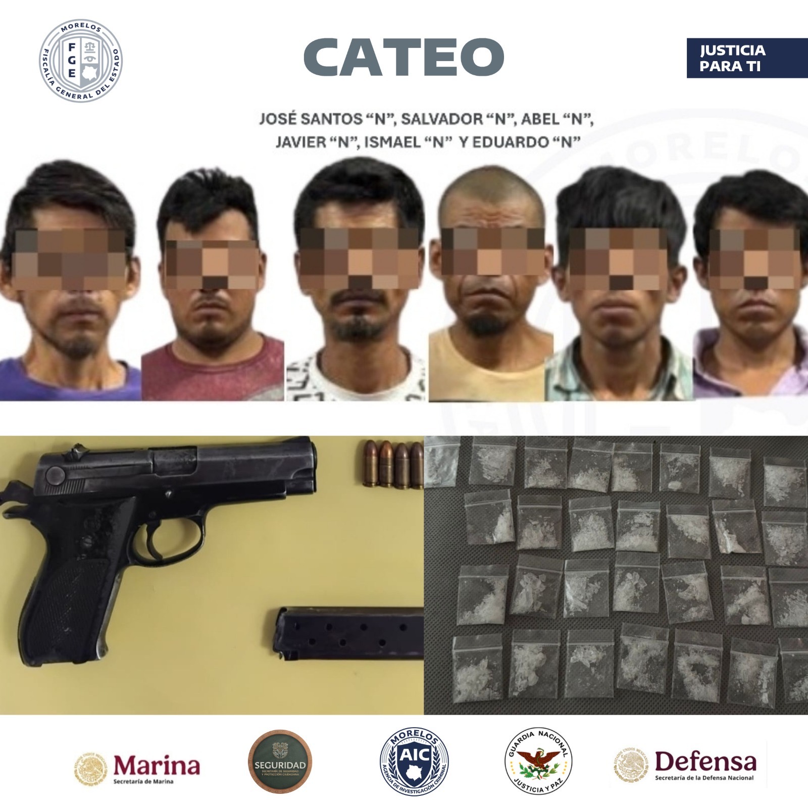 CATEAN UNA TIENDA DE ABARROTES EN XOXOCOTLA, PRESUNTAMENTE RELACIONADA CON LA VENTA DE DROGAS