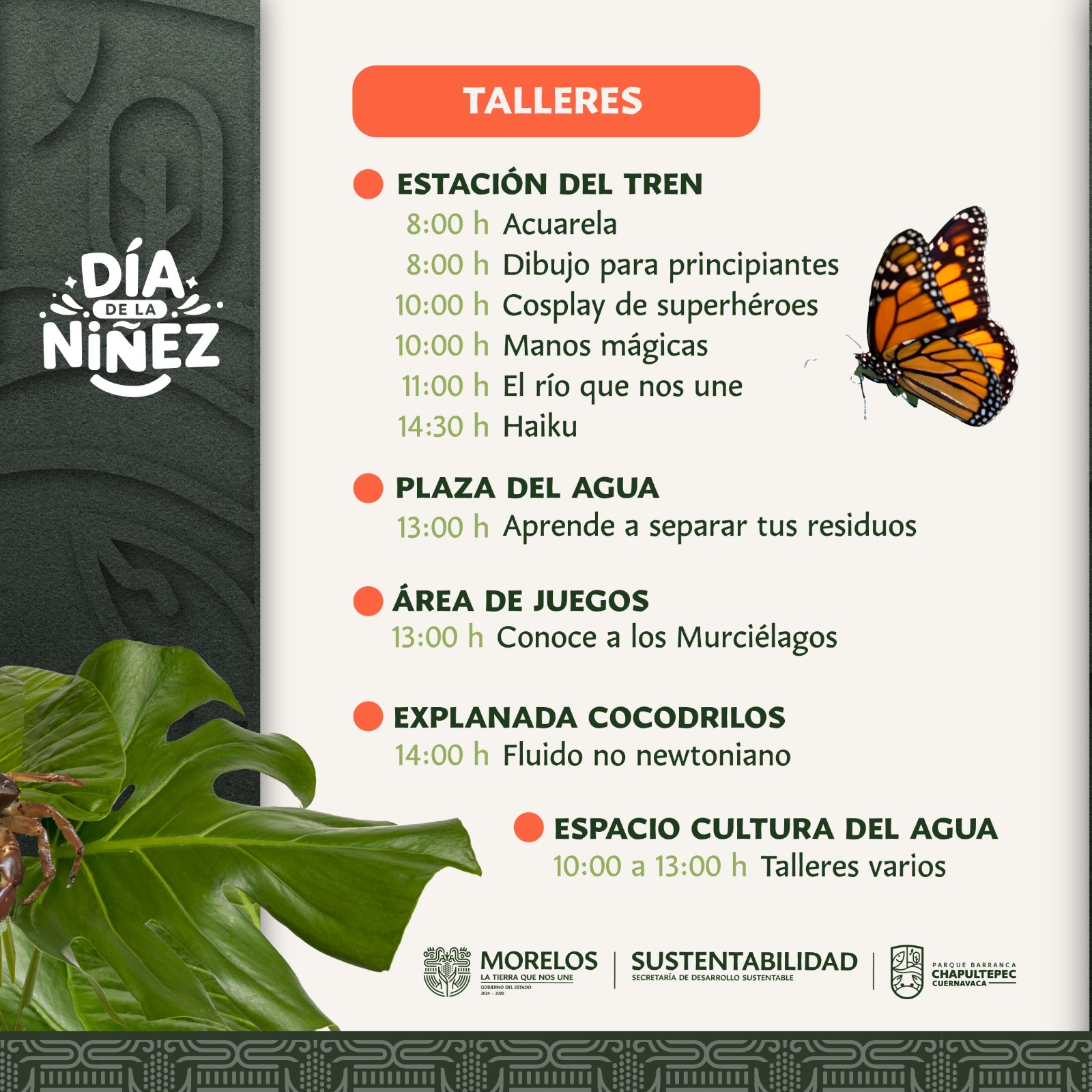 INVITA SDS A CELEBRAR EL DÍA DE LA NIÑEZ CON ACTIVIDADES GRATUITAS EN EL PARQUE BARRANCA DE CHAPULTEPEC
