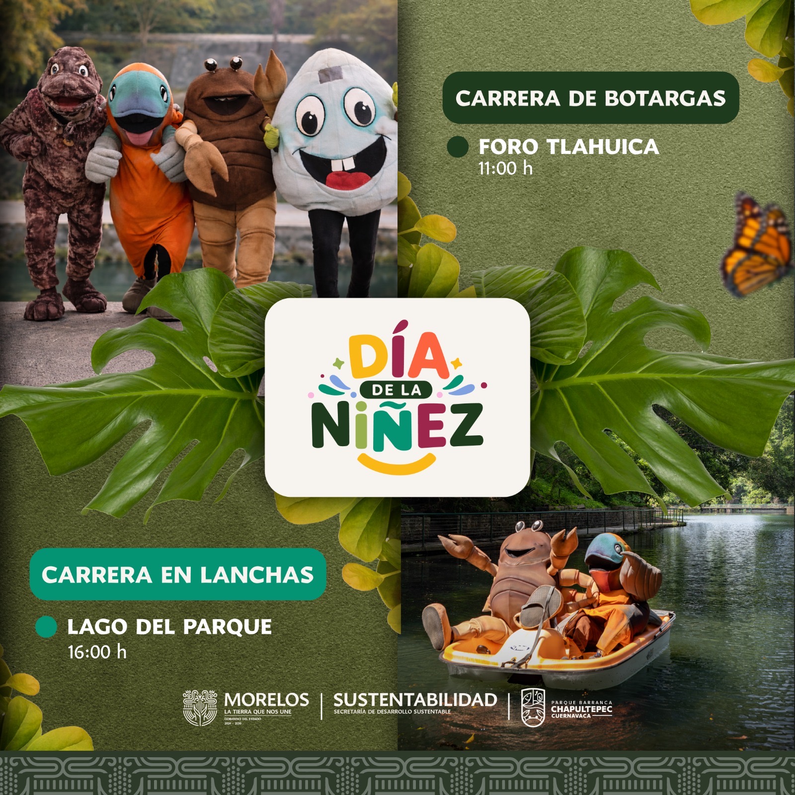 INVITA SDS A CELEBRAR EL DÍA DE LA NIÑEZ CON ACTIVIDADES GRATUITAS EN EL PARQUE BARRANCA DE CHAPULTEPEC