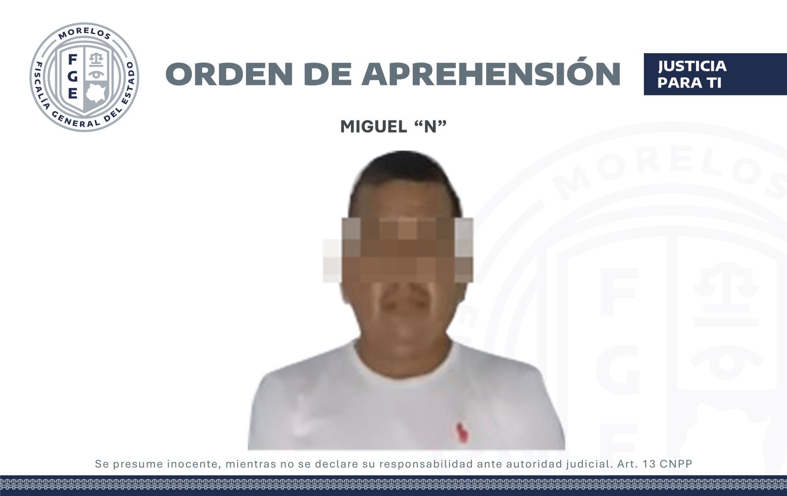 APREHENDEN A UN MASCULINO POR VIOLACIÓN AGRAVADA EN JOJUTLA