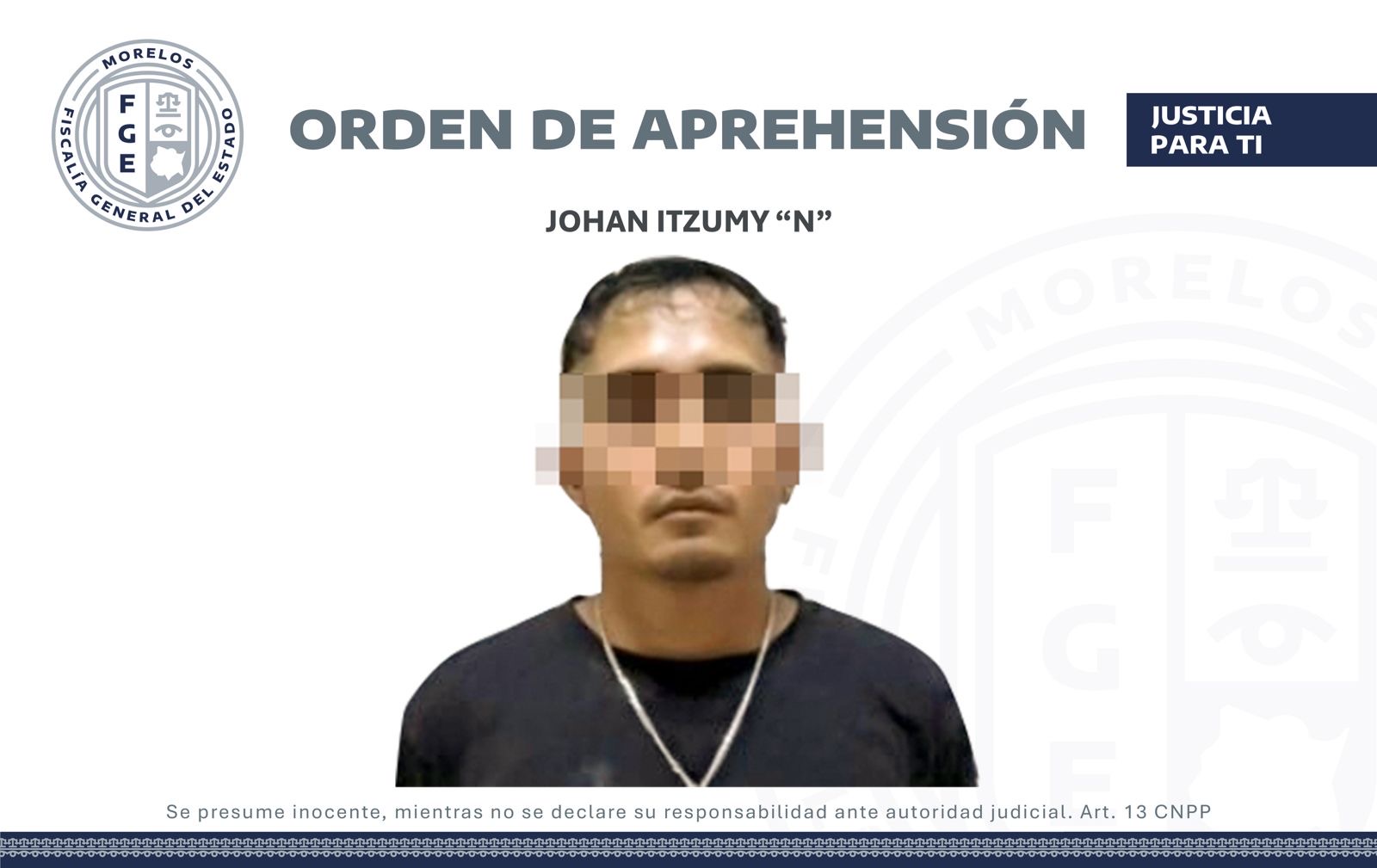 AIC APREHENDE A UN HOMBRE POR FEMINICIDIO EN UNA CASA HOGAR DE TEMIXCO