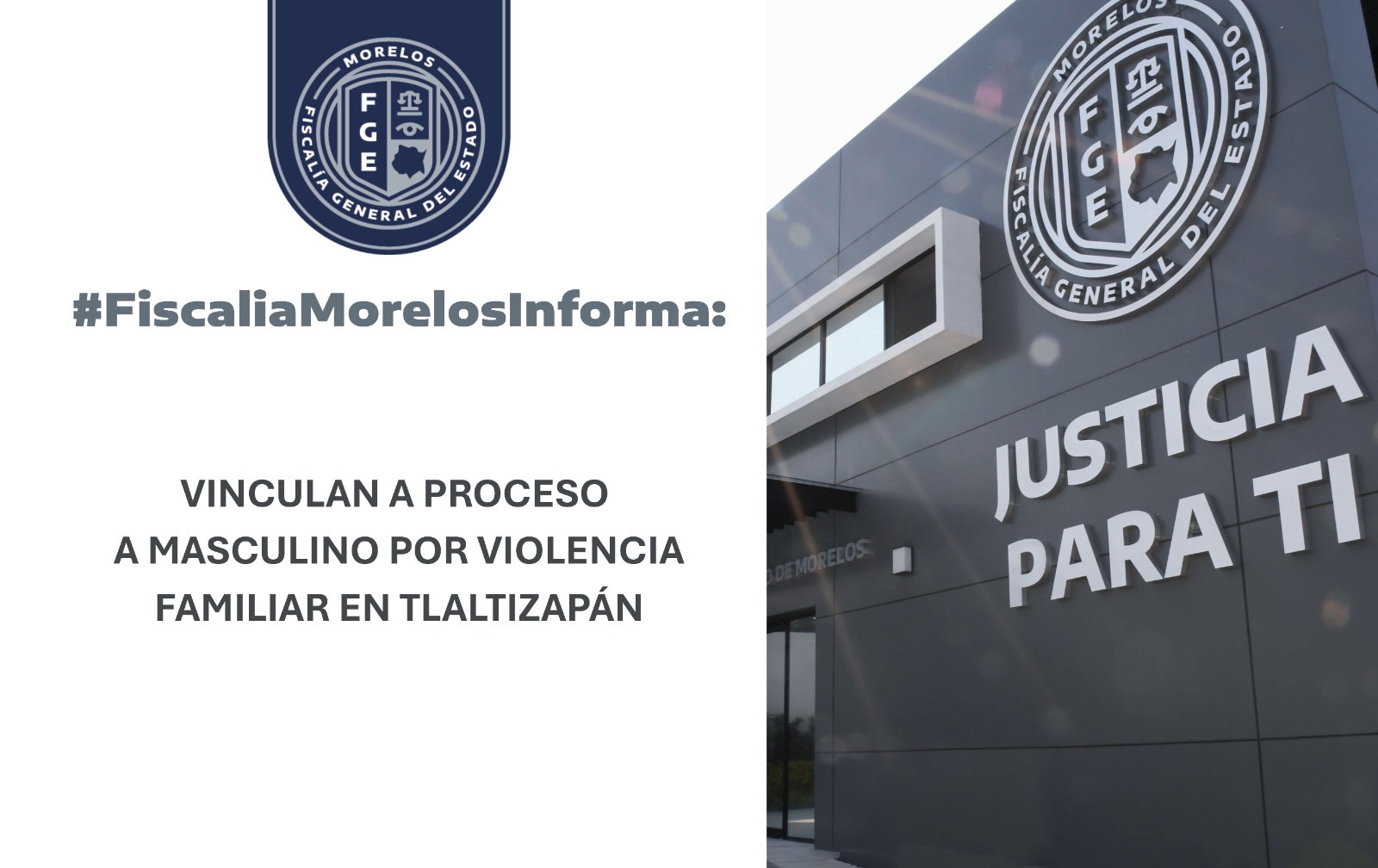 VINCULAN A PROCESO A MASCULINO POR VIOLENCIA FAMILIAR EN TLALTIZAPÁN