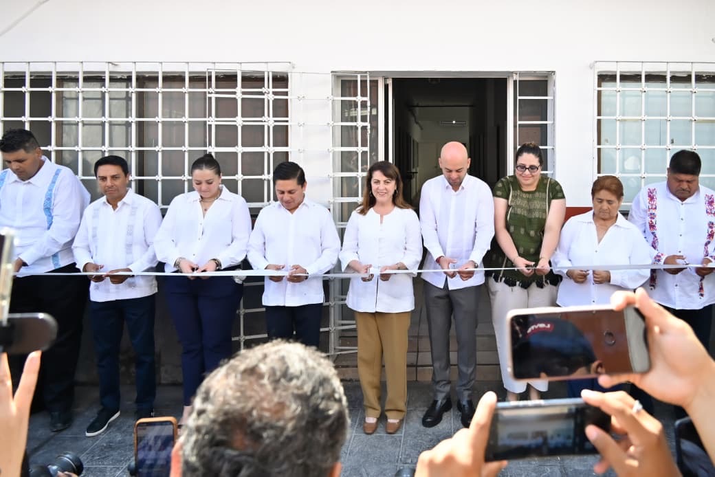 RECONOCE MARGARITA GONZÁLEZ SARAVIA RESILIENCIA Y UNIDAD DE JOJUTLA CON LA REAPERTURA DE SU PALACIO MUNICIPAL