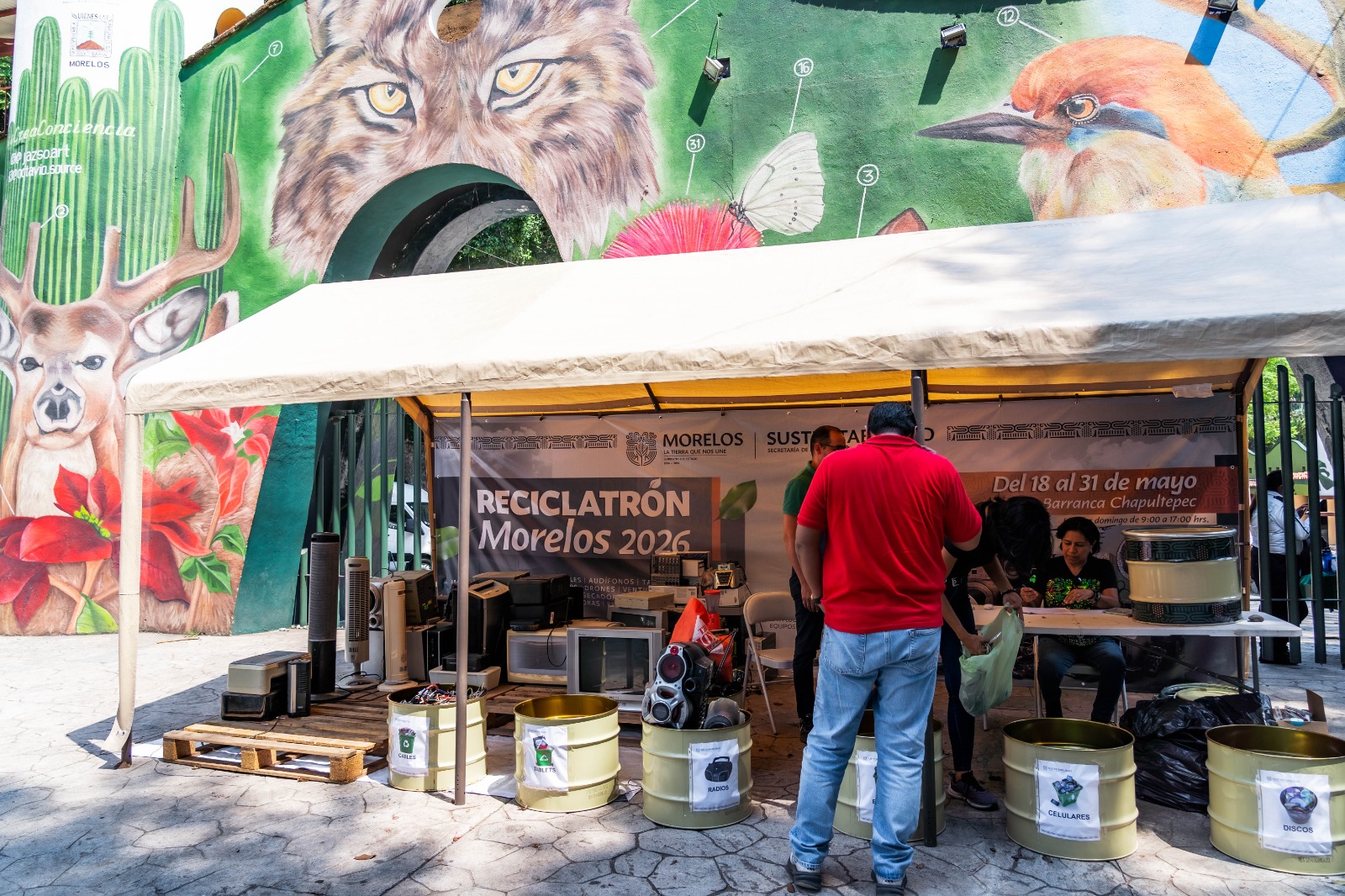 ARRANCA SDS EL RECICLATRÓN MORELOS 2026 EN EL PARQUE BARRANCA CHAPULTEPEC