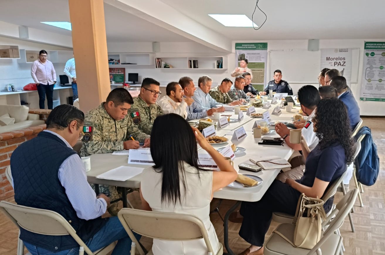 REFUERZAN INTEGRANTES DE LA MESA DE PAZ REGIONAL DE CUERNAVACA, HUITZILAC Y TEPOZTLÁN ESTRATEGIAS DE SEGURIDAD