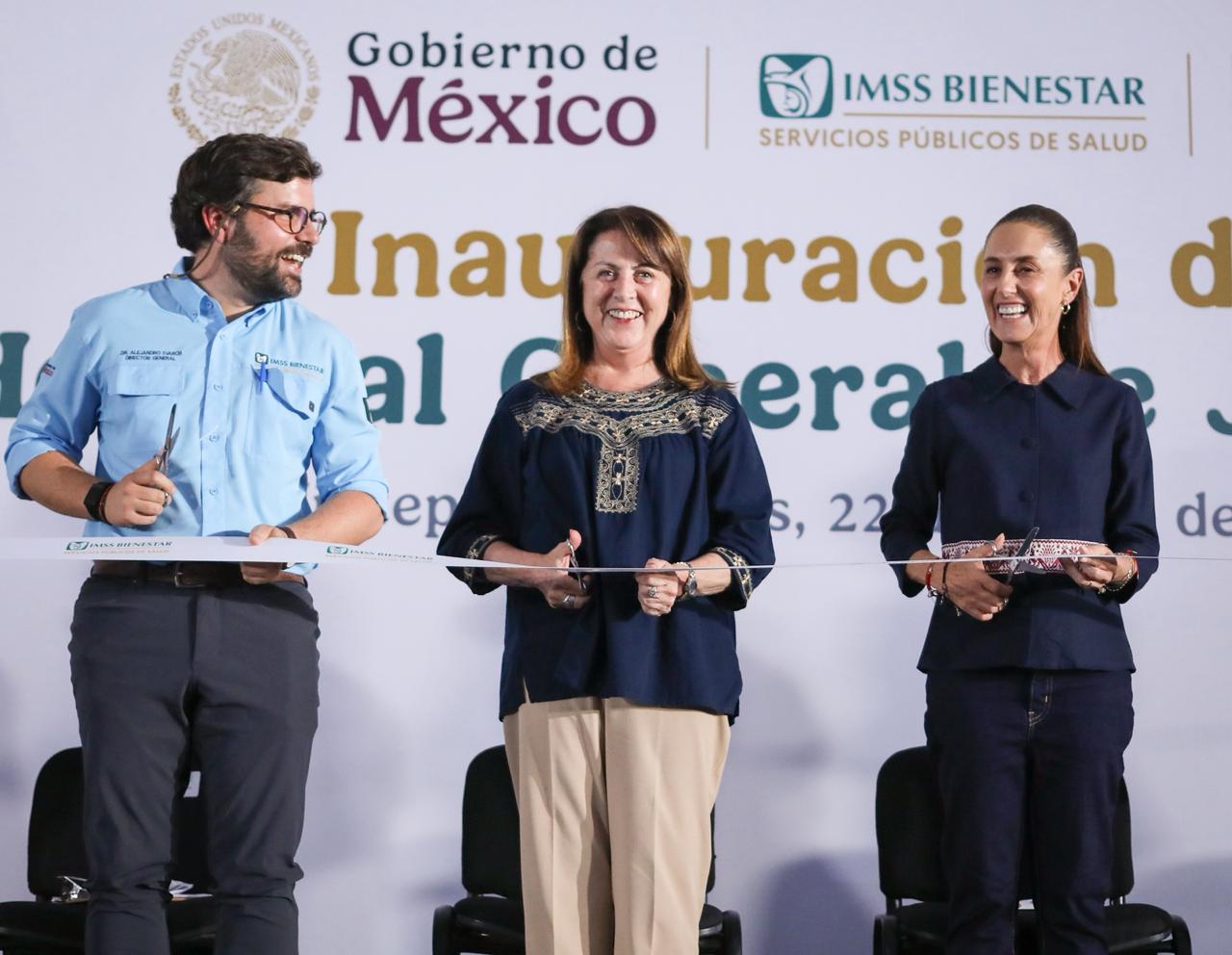 Respalda Sheinbaum a la gobernadora Margarita Morales en su visita a Morelos