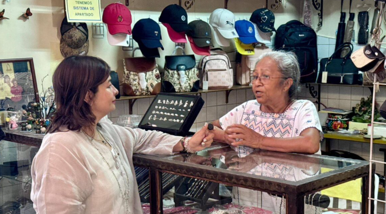 Diputada Meggie Salgado respalda a los comerciantes del Mercado 18 de Septiembre en Cuernavaca