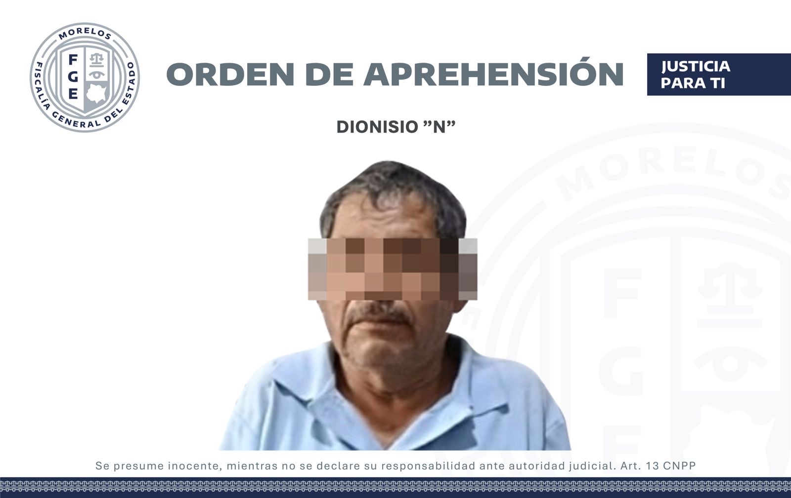APREHENDEN A UN HOMBRE POR DESAPARICIÓN DE PERSONAS COMETIDA POR PARTICULARES AGRAVADA