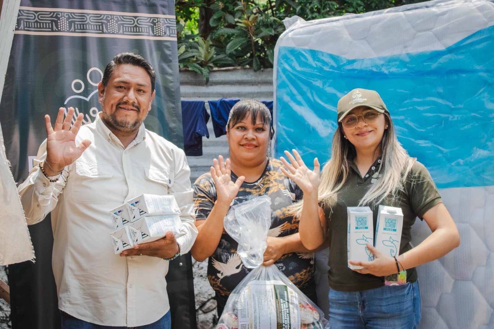 APOYA SEDIF A FAMILIAS AFECTADAS POR LLUVIAS E INCENDIOS