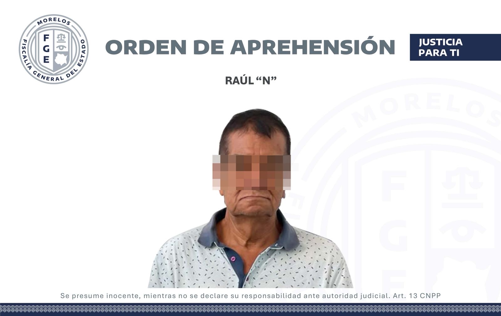 APREHENDEN A MASCULINO POR ABUSO SEXUAL AGRAVADO