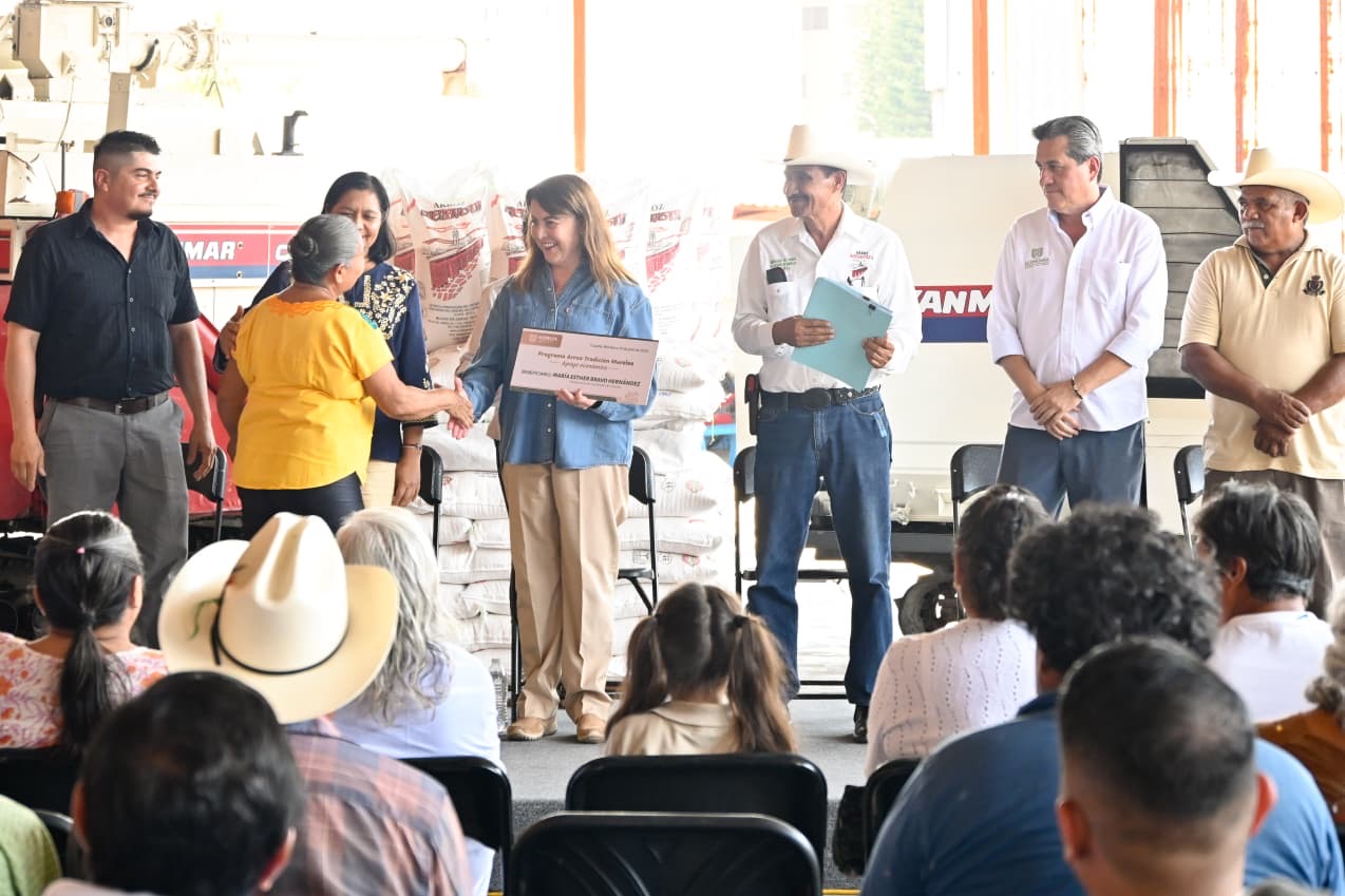 REFRENDA MARGARITA GONZÁLEZ SARAVIA COMPROMISO CON LA PRESERVACIÓN Y FORTALECIMIENTO DEL ARROZ MORELENSE