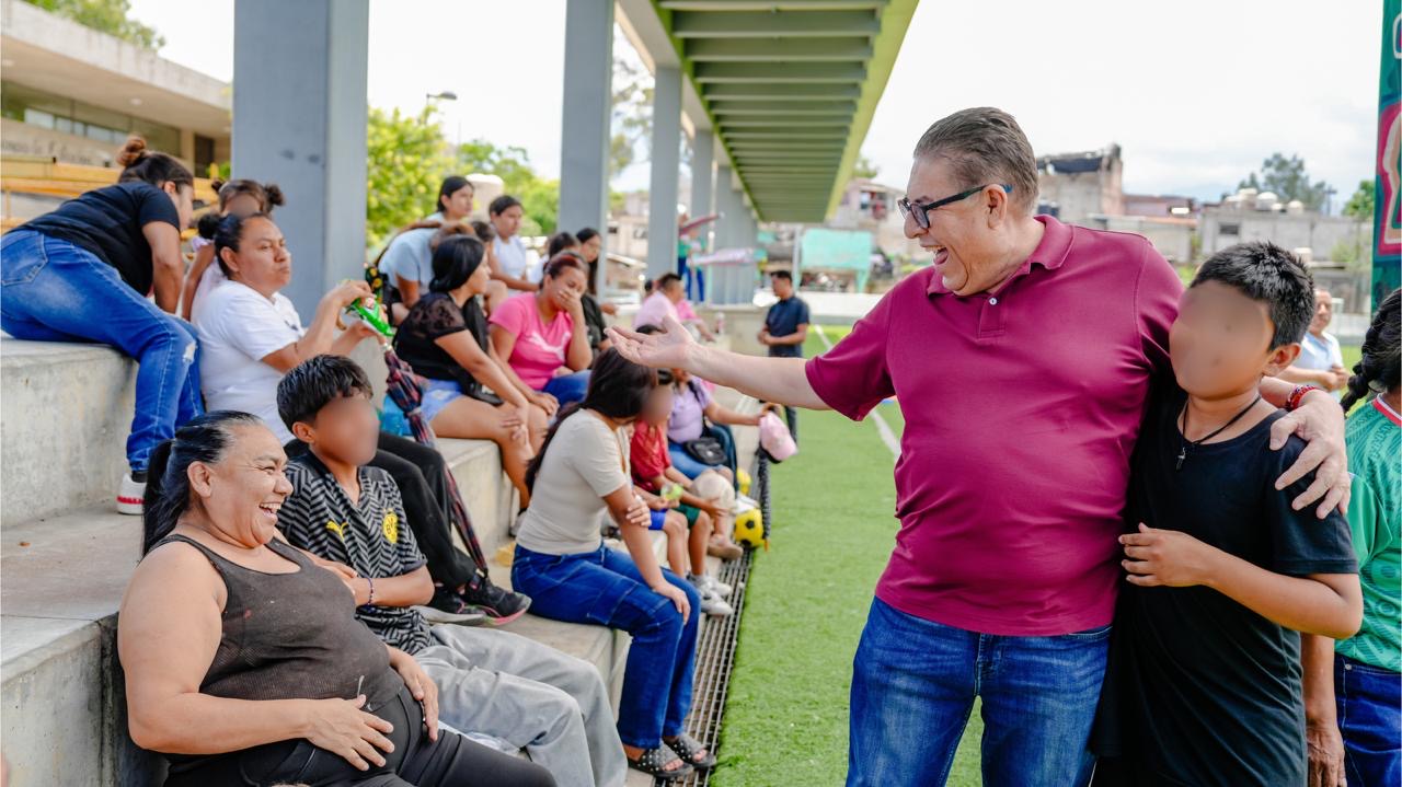 EL MUNDIAL SOCIAL LLEGA A LA ESTACIÓN Y REÚNE A FAMILIAS EN TORNO AL DEPORTE