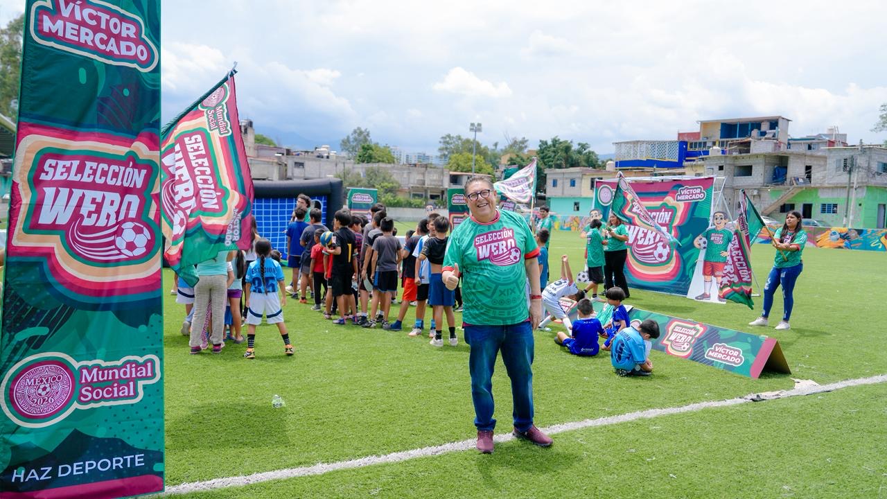 EL MUNDIAL SOCIAL LLEGA A LA ESTACIÓN Y REÚNE A FAMILIAS EN TORNO AL DEPORTE