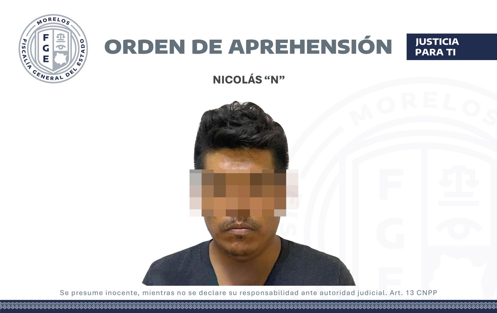 APREHENDEN A UN HOMBRE, PRESUNTO IMPLICADO EN ATAQUE EN LA LAGUNILLA EN CUERNAVACA