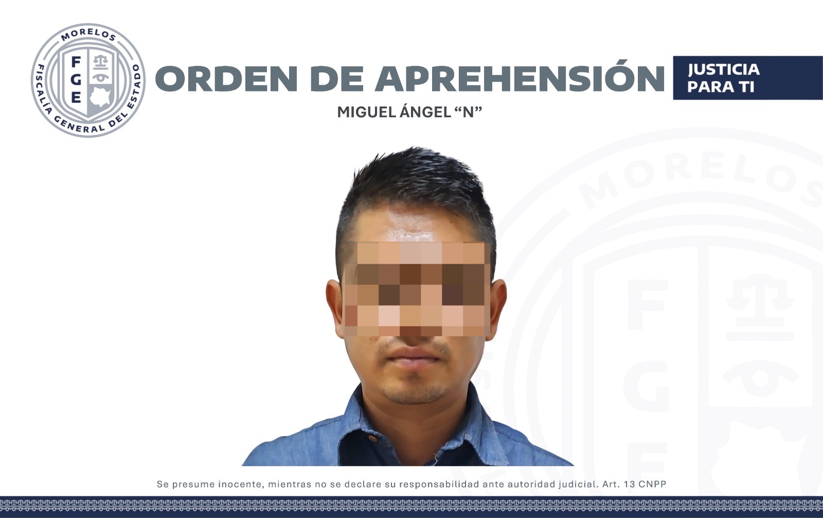 APREHENDEN A UN HOMBRE, PROBABLE RESPONSABLE DE PRIVAR DE LA VIDA A UNA MUJER EN XOCHITEPEC