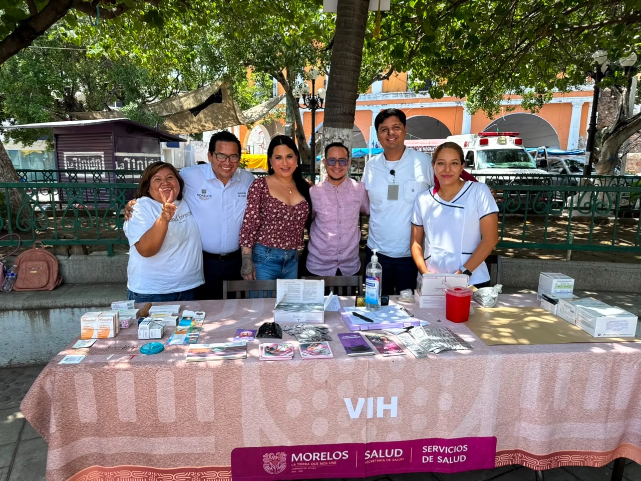 ACERCA GOBIERNO DE MORELOS SERVICIOS GRATUITOS DE PREVENCIÓN Y DETECCIÓN DE VIH E ITS A PUENTE DE IXTLA