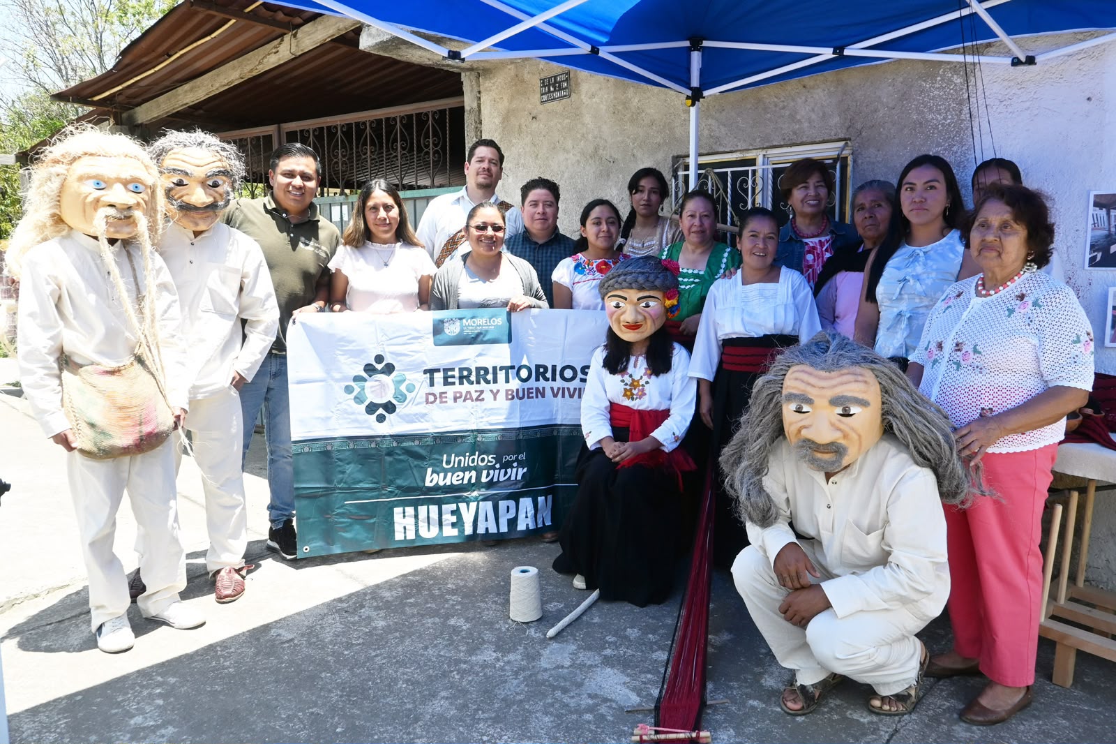 SECRETARÍA DE BIENESTAR DA SEGUIMIENTO A PROYECTOS COMUNITARIOS DE PETATE DE COLORES Y CALMECAC 2025