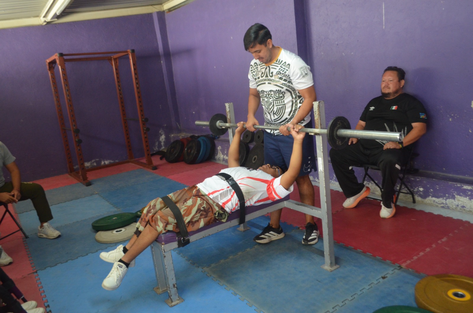 REALIZA INDEM CLASIFICATORIO ESTATAL DE PARA POWERLIFTING