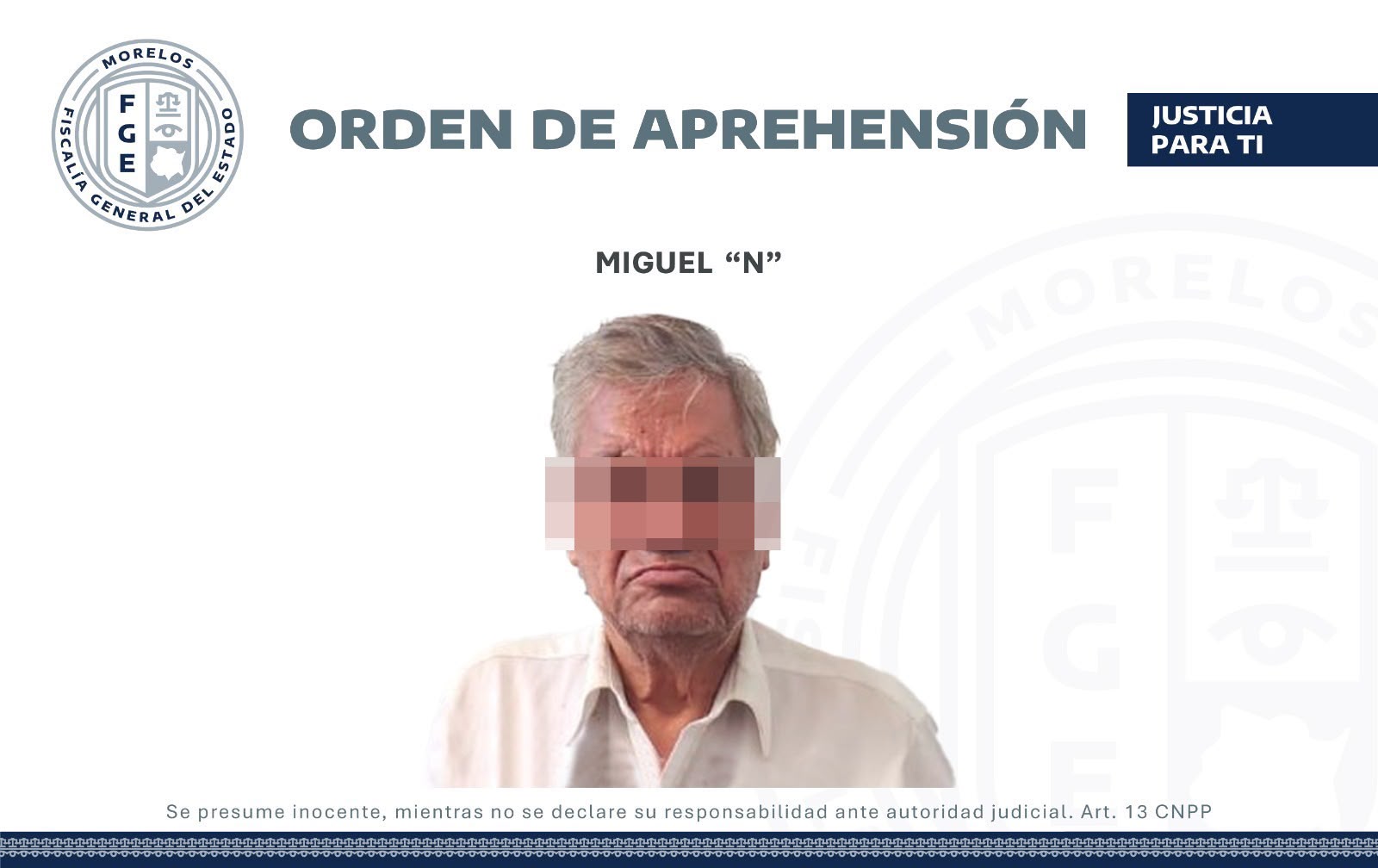 AIC APREHENDE A UN HOMBRE POR VIOLACIÓN AGRAVADA