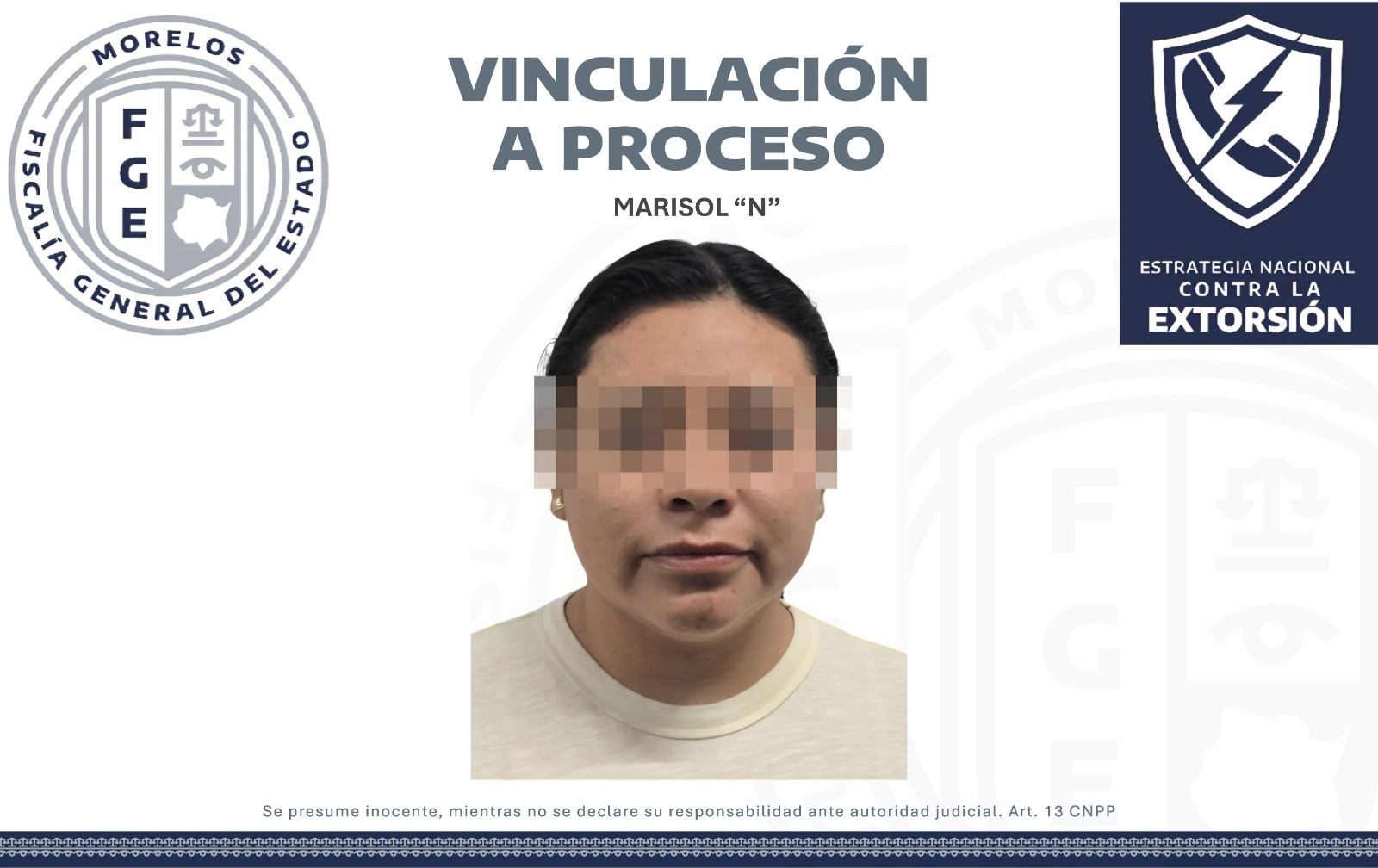VINCULAN A PROCESO A SERVIDORA PÚBLICA DE TEMOAC POR EXTORSIÓN AGRAVADA