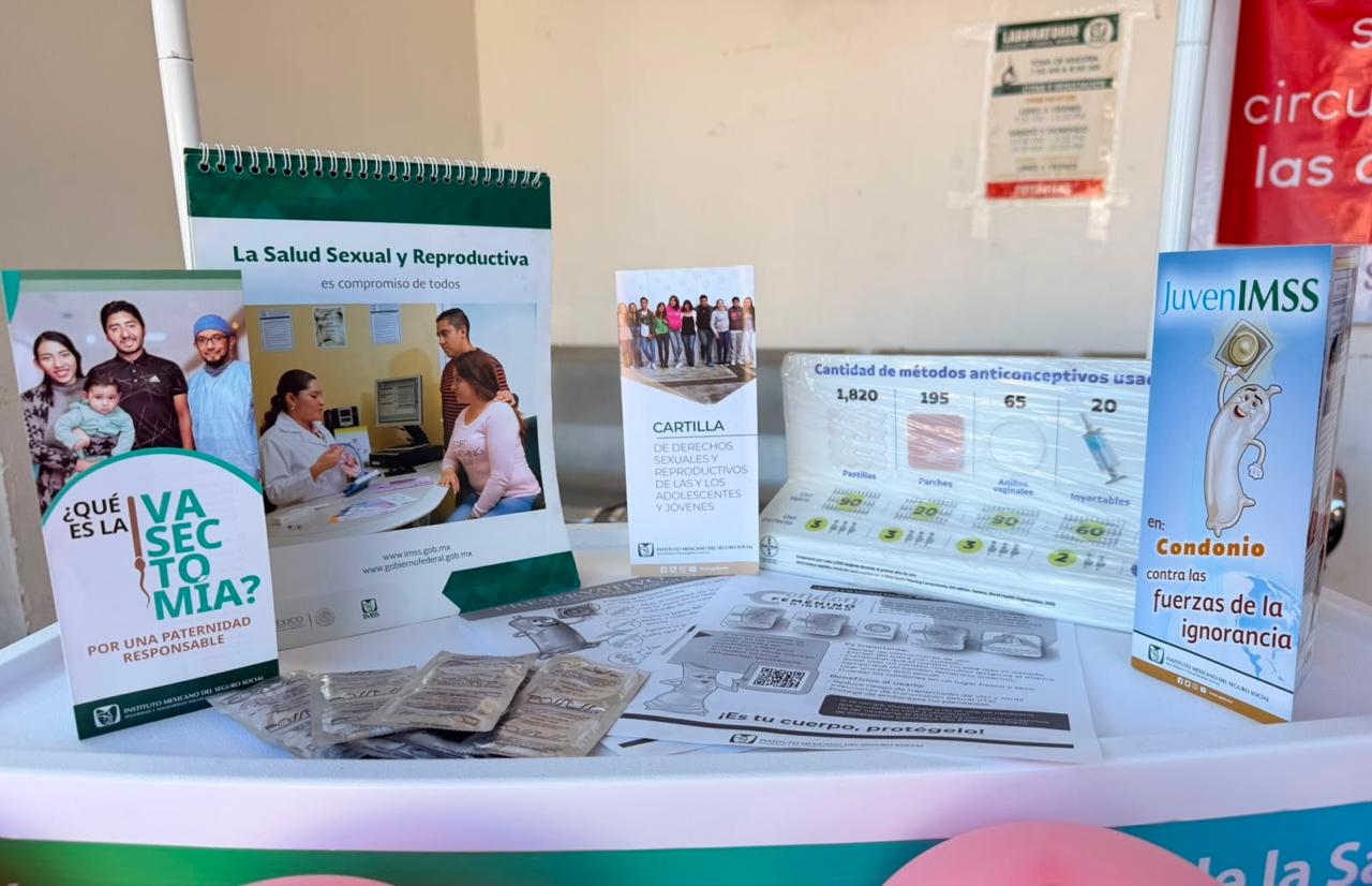 Ofrece IMSS Morelos orientación sobre planificación familiar