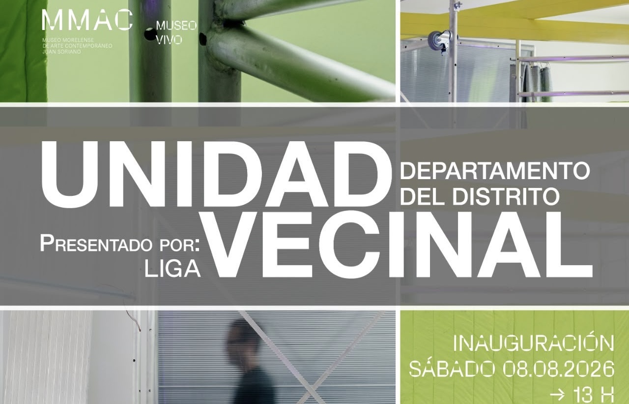 INAUGURA EL MMAC LA INSTALACIÓN LIGA 41: UNIDAD VECINAL, EN EL LOBBY DE LA GALERÍA PRINCIPAL