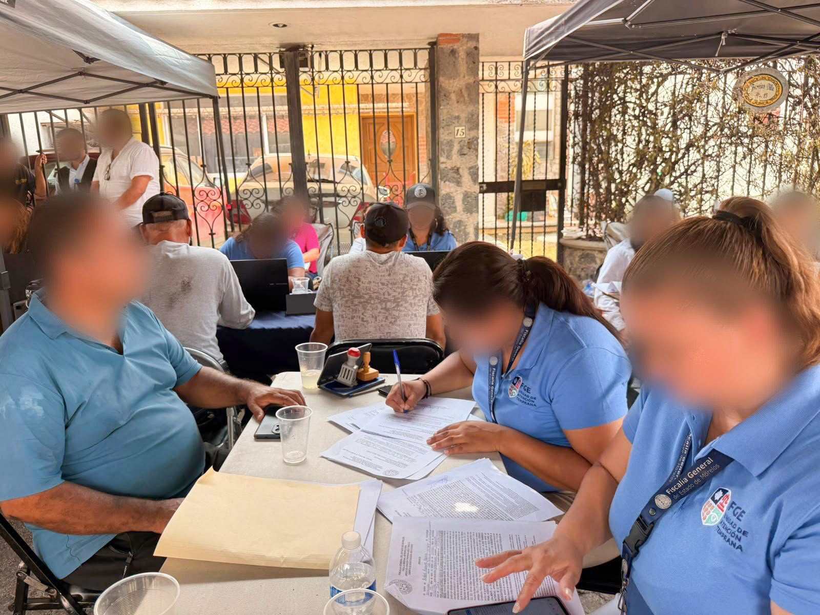 FISCALÍA MORELOS MANTIENE CONTACTO DIRECTO CON AFECTADOS POR EXPLOSIÓN EN LA COLONIA LAS GRANJAS