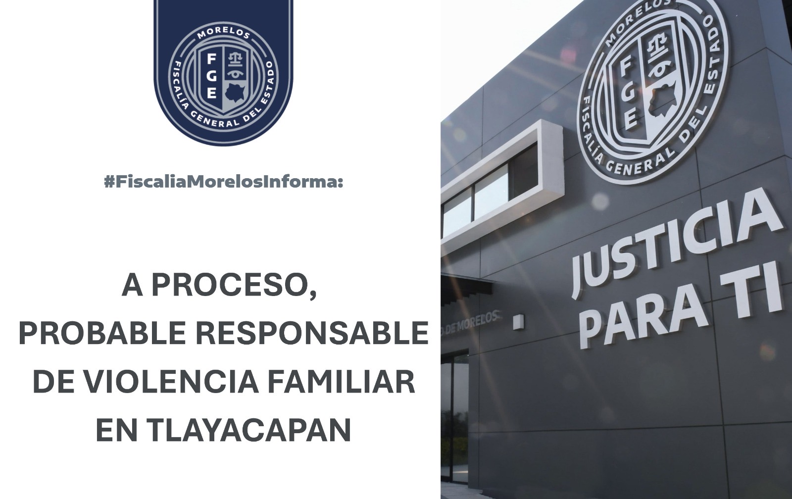 A PROCESO, PROBABLE RESPONSABLE DE VIOLENCIA FAMILIAR EN TLAYACAPAN