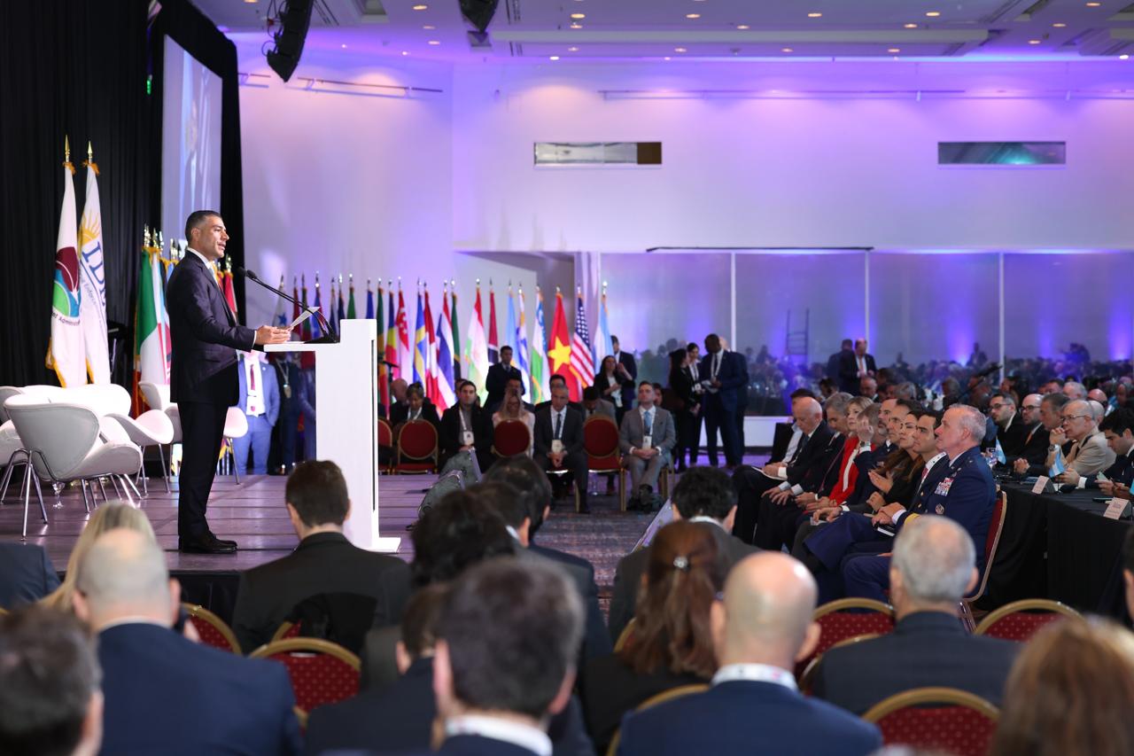 Omar García Harfuch: Un morelense en la Conferencia Internacional para el Control de Drogas (IDEC) 2026, realizada en Argentina