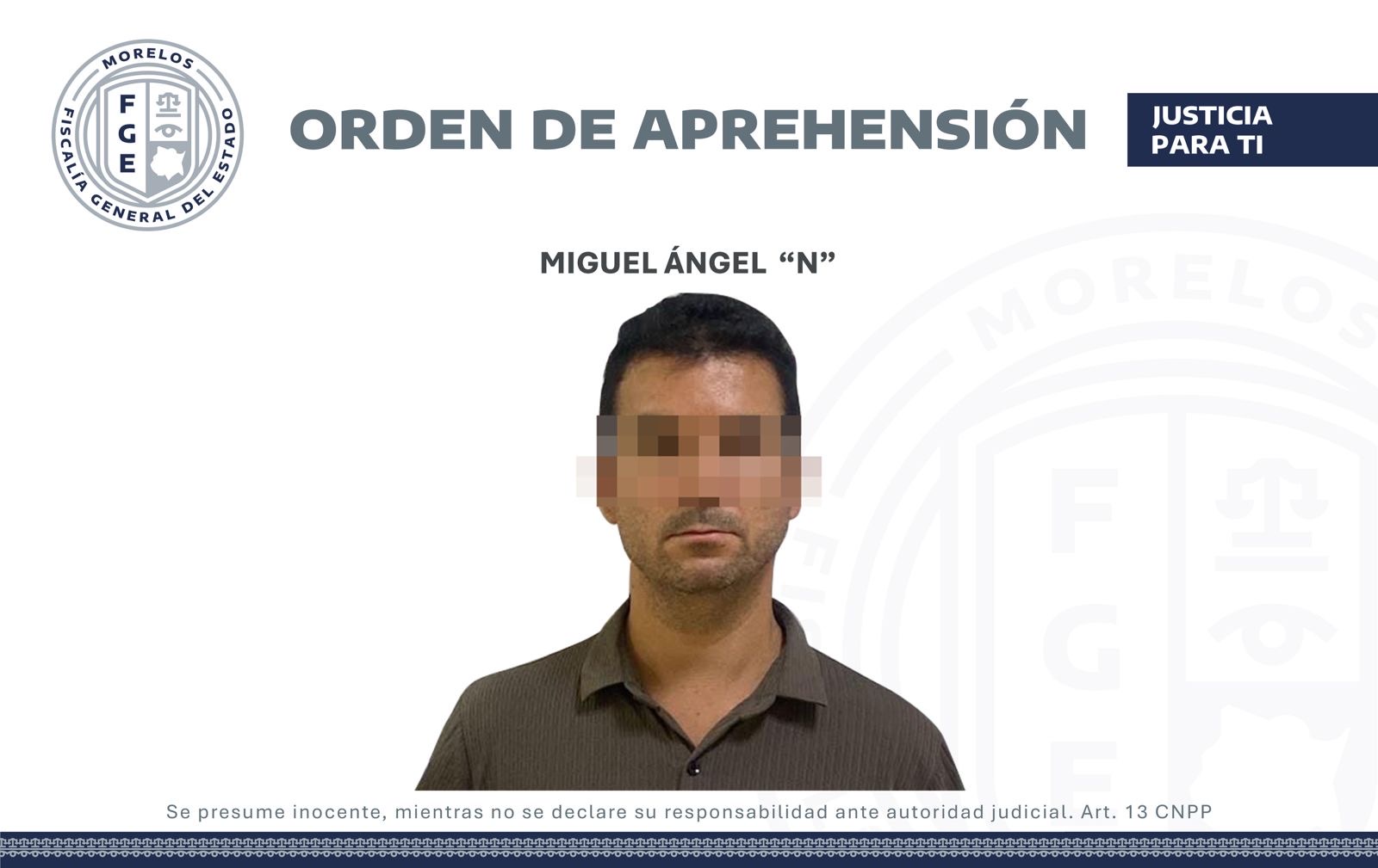 AIC APREHENDE A UN HOMBRE POR ABUSO SEXUAL AGRAVADO EN EMILIANO ZAPATA