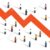 arrow down crisis economy people crowd around people falling chart economy investment