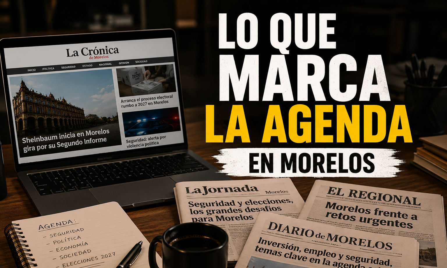 LO QUE MARCA LA AGENDA ESTE JUEVES EN MORELOS