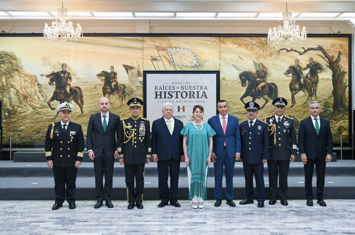 Margarita González Saravia encabeza Grito de Independencia en Cuernavaca con homenaje a héroes y pueblos originarios