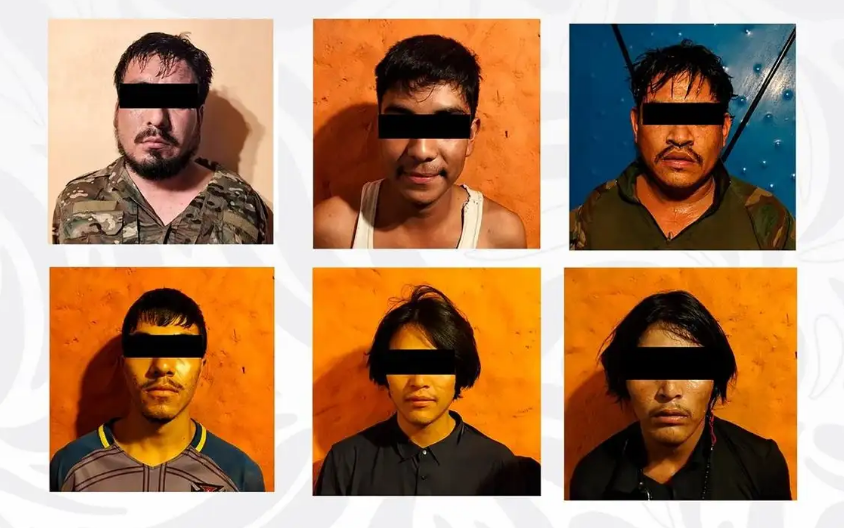 Caen ocho presuntos integrantes del Cártel de Sinaloa ligados a La Mayiza y Los Chapitos