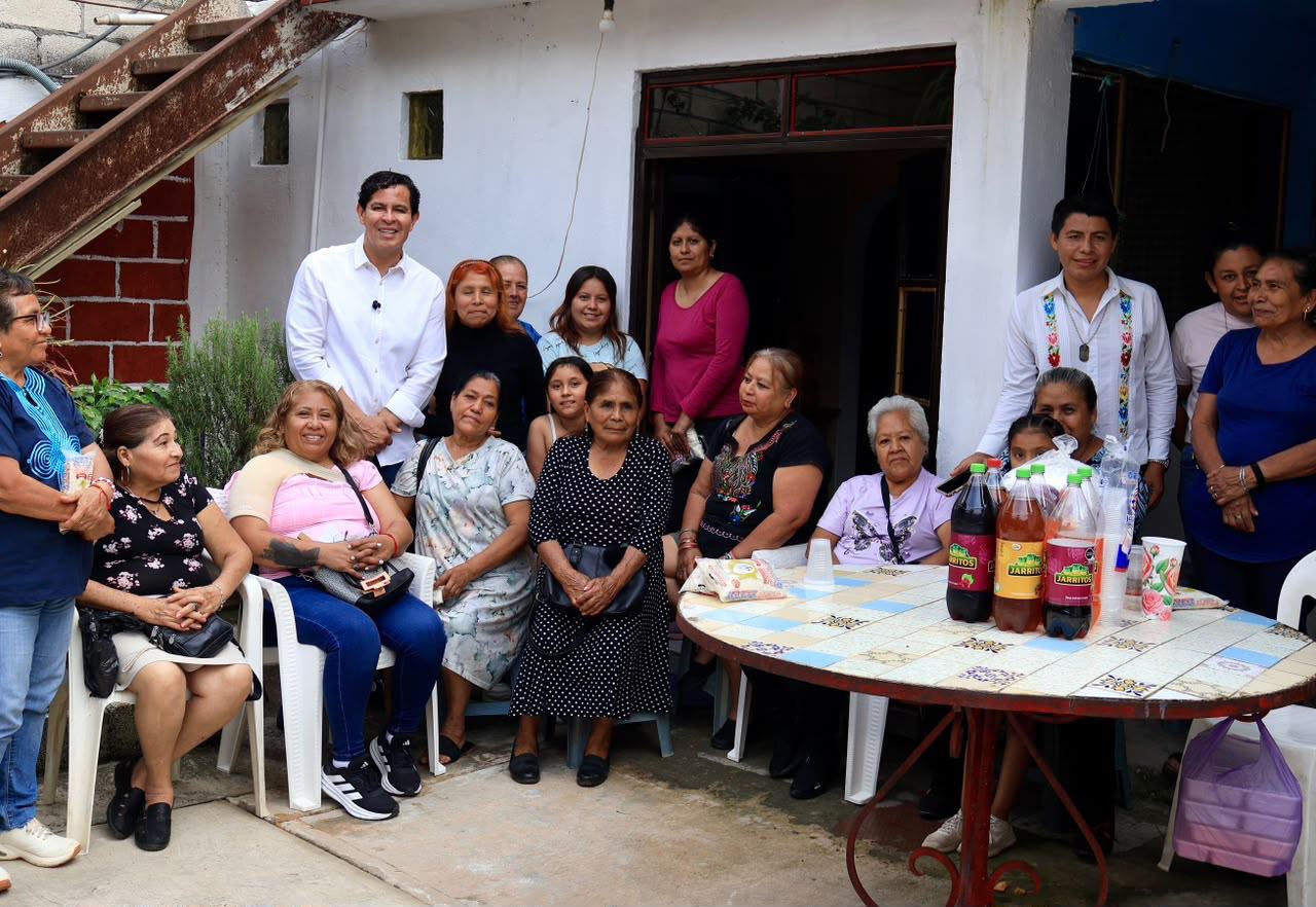 Juan Ángel mantiene trabajo territorial en Cuernavaca; vecinos exponen rezagos en servicios públicos