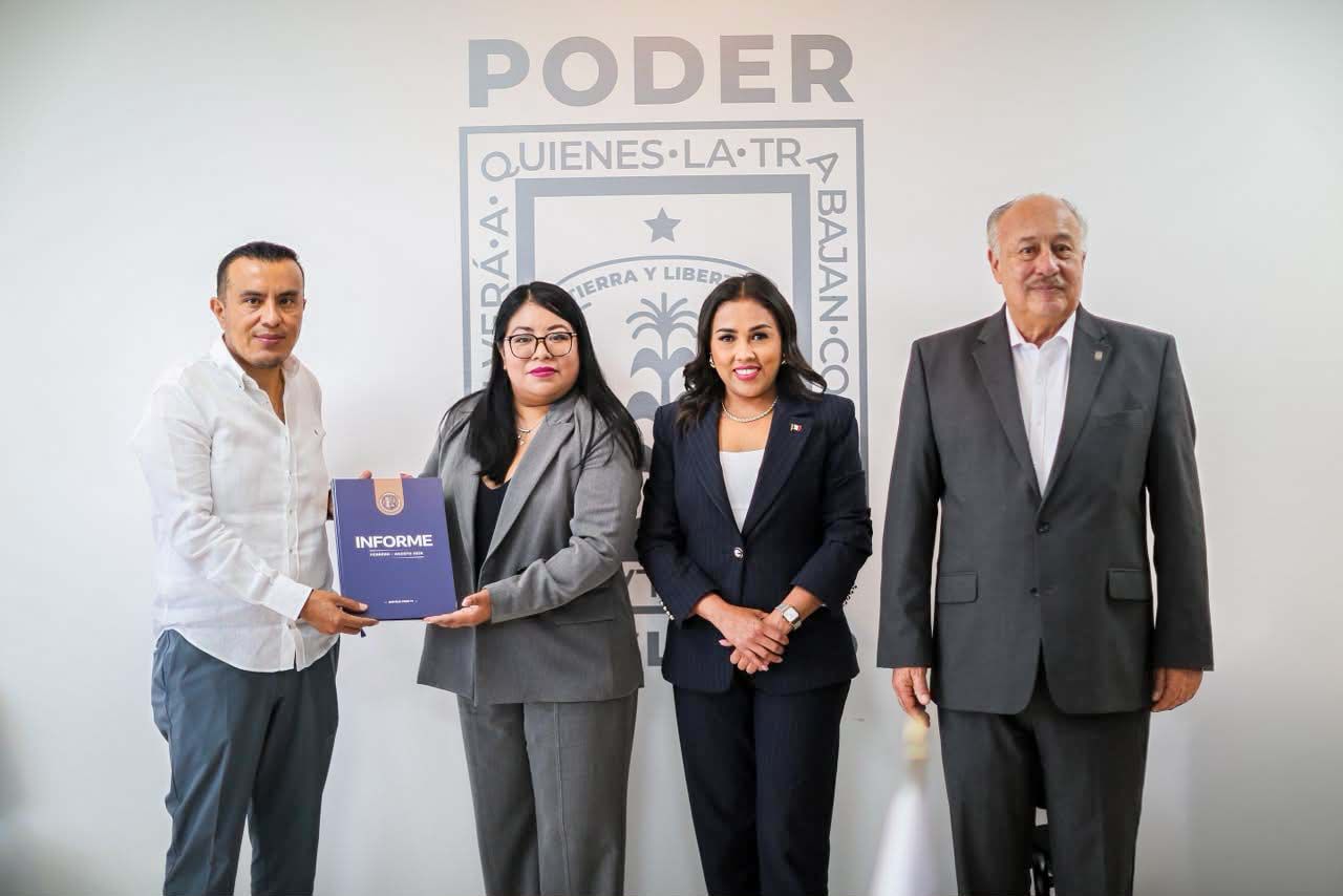 Fernando Blumenkron entrega al Congreso de Morelos su Informe Semestral de Gestión