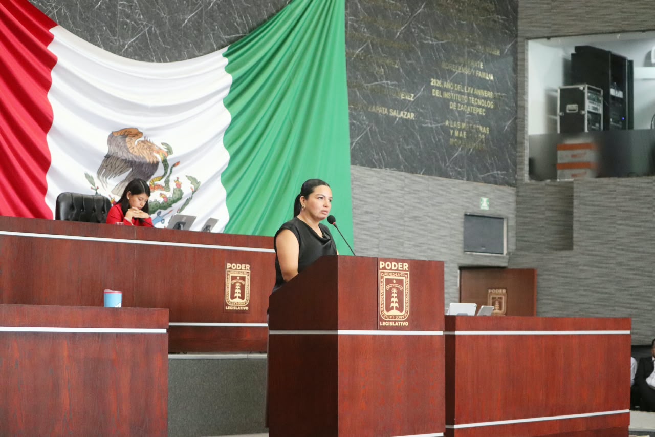 Melissa Montes de Oca presenta minuta de reforma constitucional para que titulares del Poder Ejecutivo tengan únicamente nacionalidad mexicana