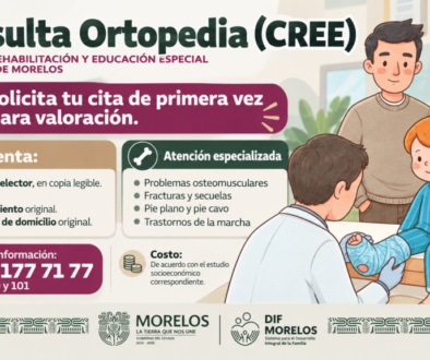 Consulta Ortopedia CREE Morelos