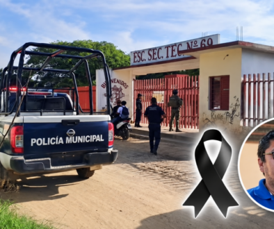 Entrada escolar con homenaje y policía municipal