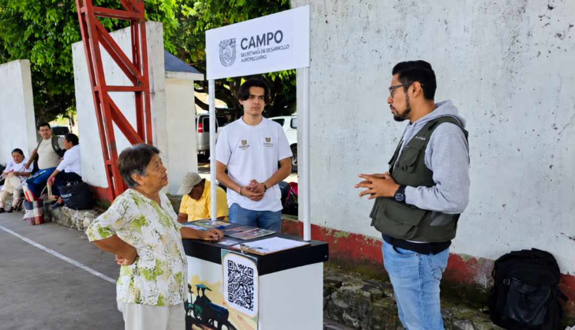 Kiosco CAMPO en jornada comunitaria