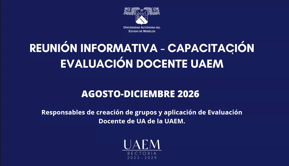 Prepara UAEM la segunda Evaluación Docente 2026