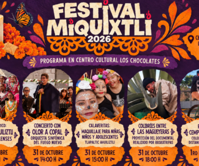 Festival Miquixtli 2026 en Cuernavaca