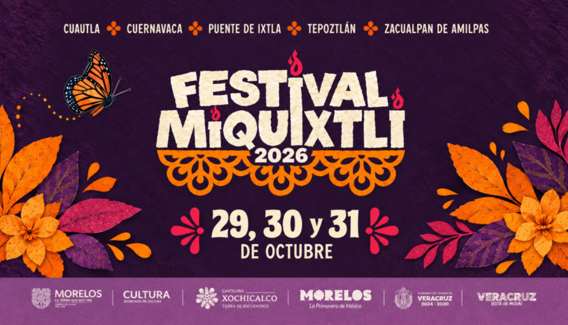 Festival Miquixtli 2026 en Morelos