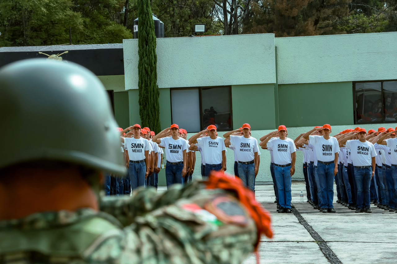 Jóvenes concluyen actividades del Servicio Militar Nacional en Cuernavaca