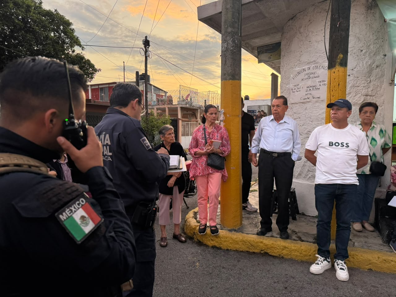 Reforzarán rondines y monitoreo con cámaras en Jardines de Acapantzingo