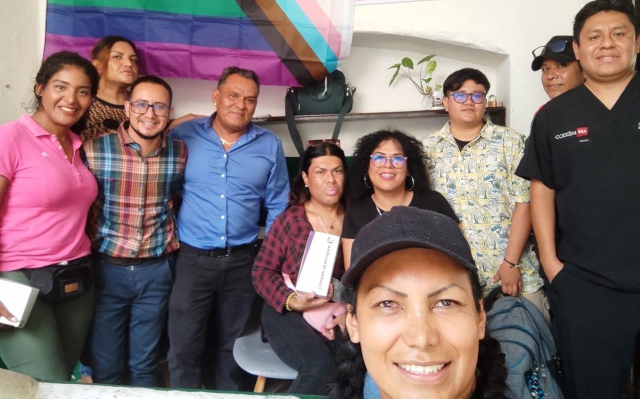 Personas trans de Cuautla reciben pruebas gratuitas y atención de salud sin discriminación